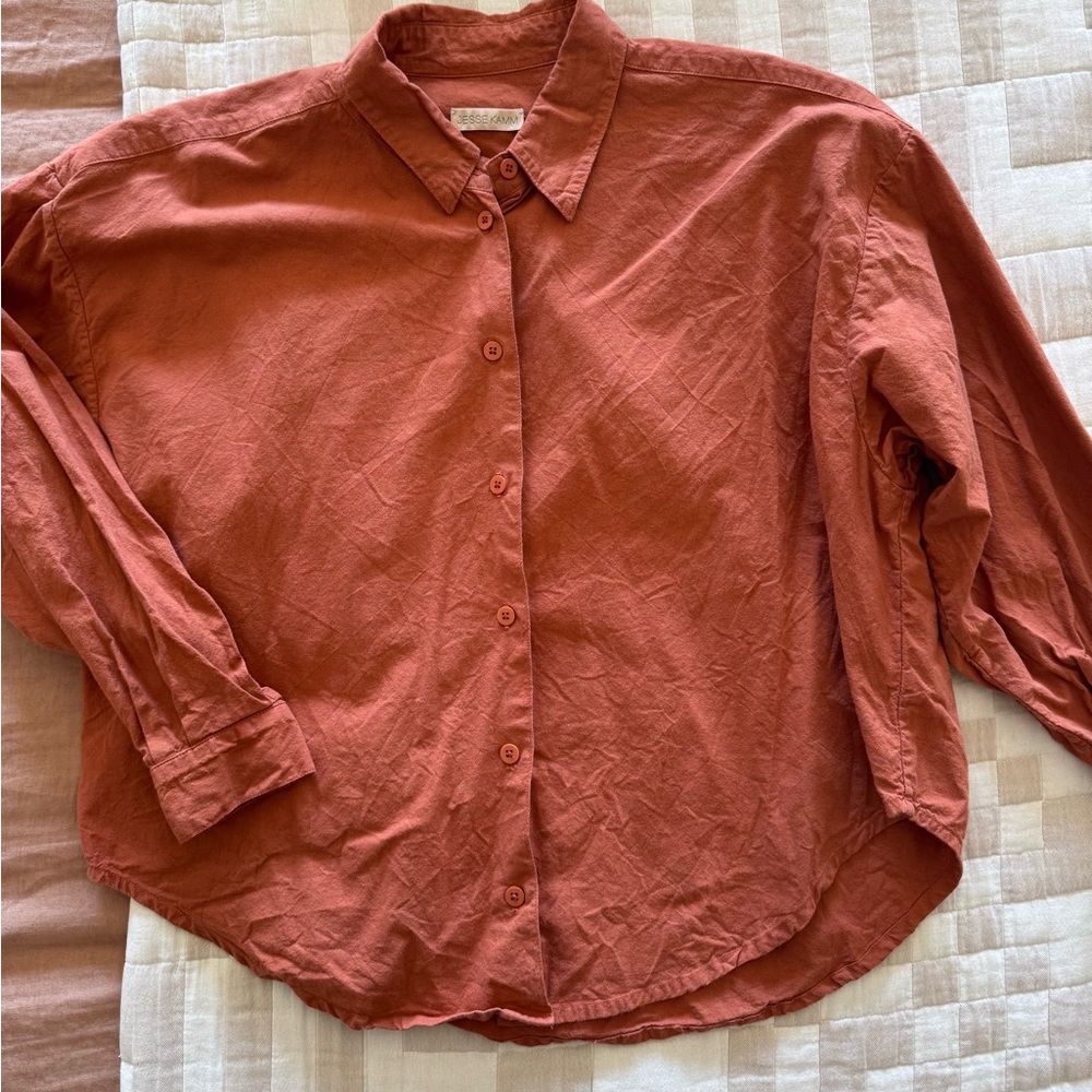 Jesse Kamm Alberta Shirt in Clay